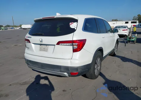 2021 Honda Pilot 2Wd Ex z USA, uszkodzony, nr VIN 5FNYF5H38MB032859